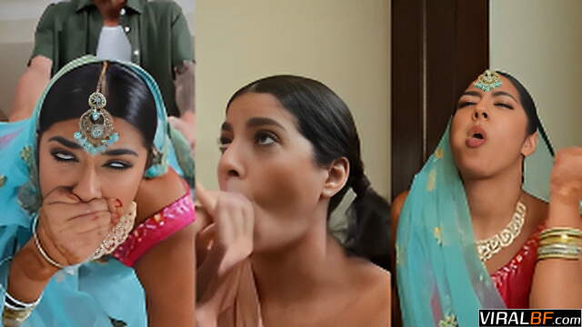 Real Life Punjabi Mom Caught Seducing Daughter’s Boyfriend Hardcore