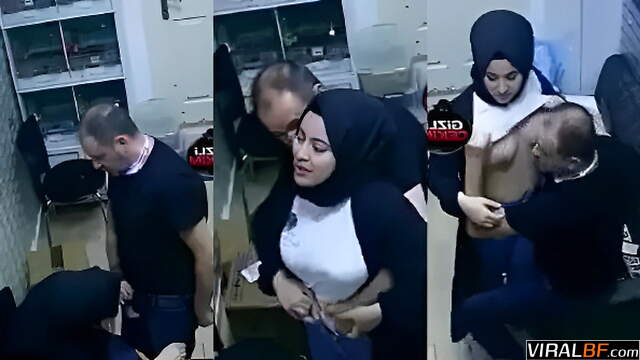Turkish Desi Girl’s Boobs Pounded – Manager In Leaked Hardcore Sucking Video